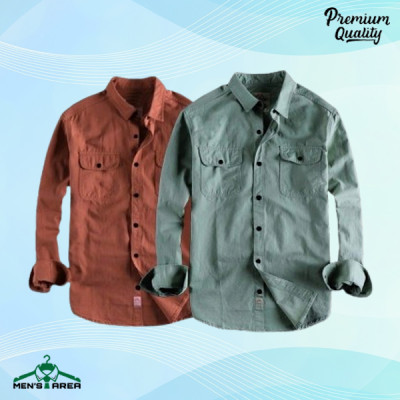 Men's Double Pocket Shirt