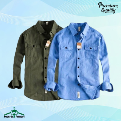 Men's Double Pocket Shirt