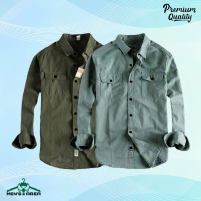 Men's Double Pocket Shirt