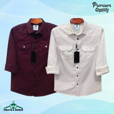 Men's Double Pocket Shirt