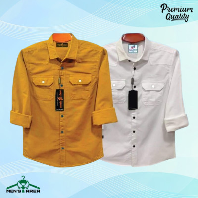 Men's Double Pocket Shirt