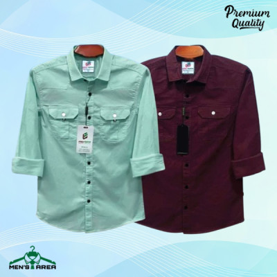 Men's Double Pocket Shirt