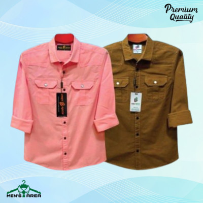 Men's Double Pocket Shirt