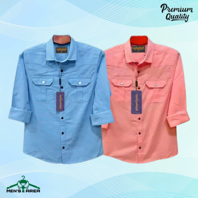 Men's Double Pocket Shirt