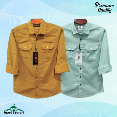 Men's Double Pocket Shirt