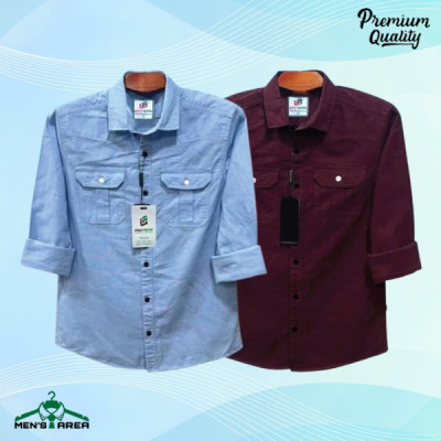 Men's Double Pocket Shirt