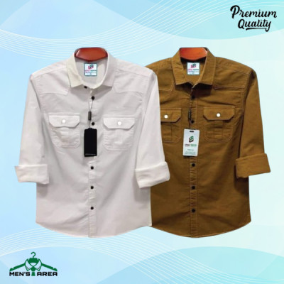 Men's Double Pocket Shirt