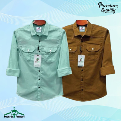 Men's Double Pocket Shirt