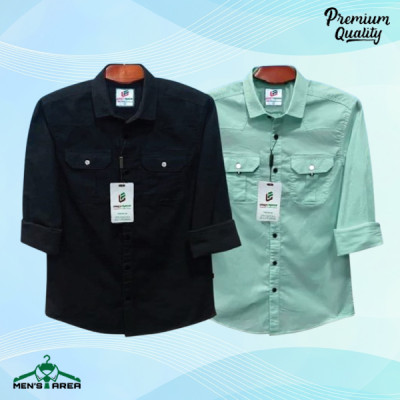 Men's Double Pocket Shirt