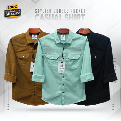 Men's Double Pocket Shirt