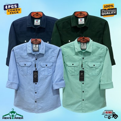 Men's Double Pocket Shirt