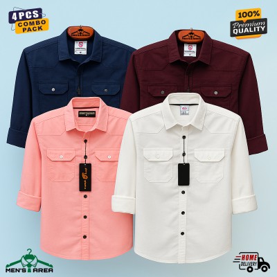 Men's Double Pocket Shirt