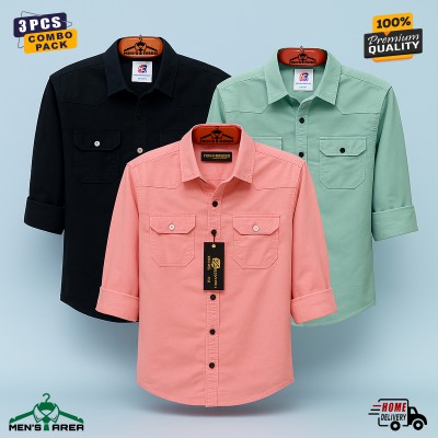 Men's Double Pocket Shirt
