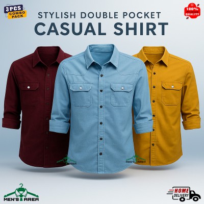 Men's Double Pocket Shirt