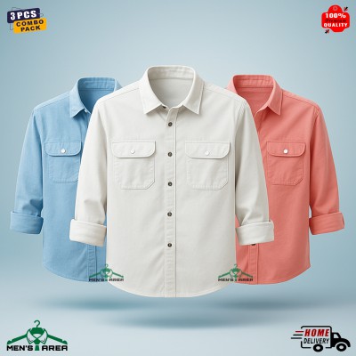 Men's Double Pocket Shirt