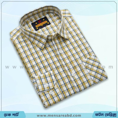 Cotton Check Shirt