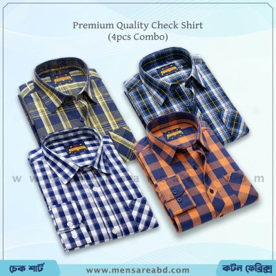 Cotton Check Shirt