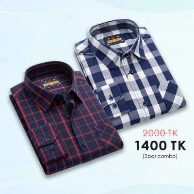 Cotton Check Shirt