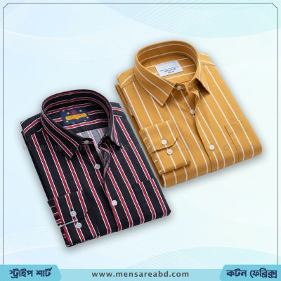 Cotton Stripe Shirt