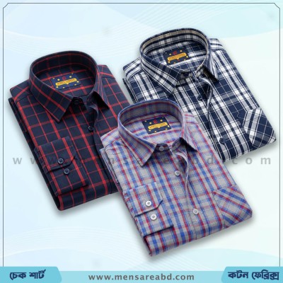 Cotton Check Shirt