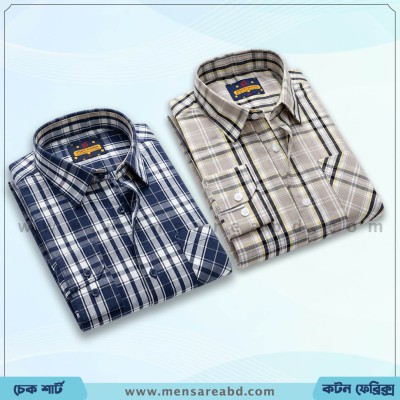 Cotton Check Shirt