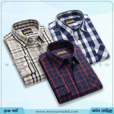 Cotton Check Shirt