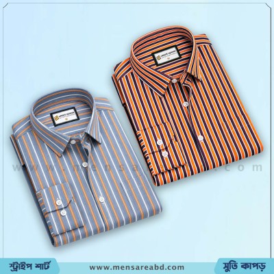 Cotton Stripe Shirt