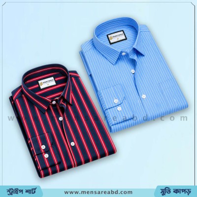 Cotton Stripe Shirt