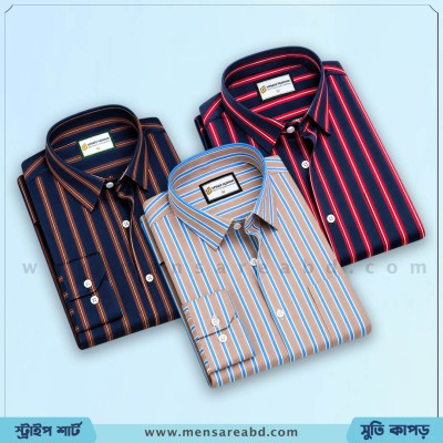 Cotton Stripe Shirt