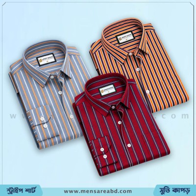 Cotton Stripe Shirt