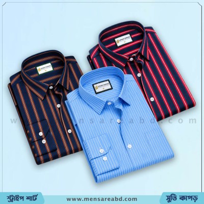 Cotton Stripe Shirt