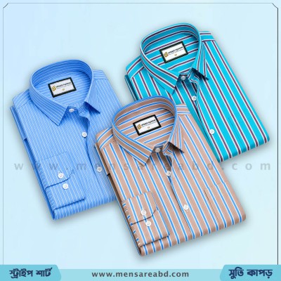 Cotton Stripe Shirt
