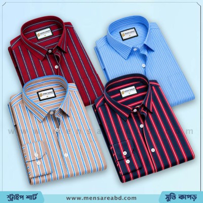 Cotton Stripe Shirt