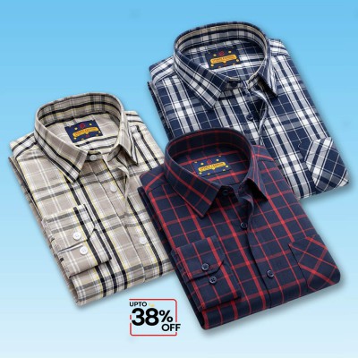 Cotton Check Shirt
