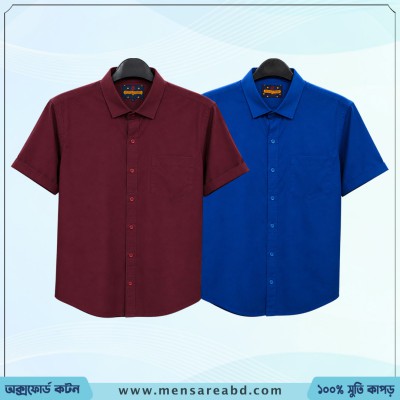 Oxford Cotton Half Shirt