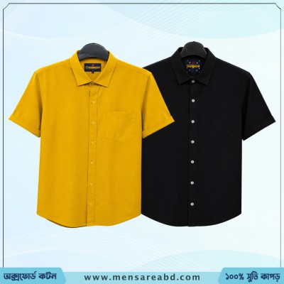 Oxford Cotton Half Shirt