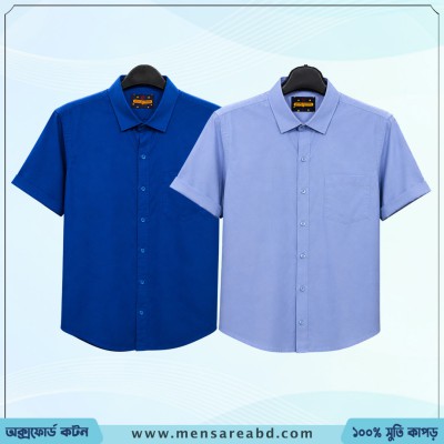 Oxford Cotton Half Shirt