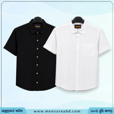 Oxford Cotton Half Shirt