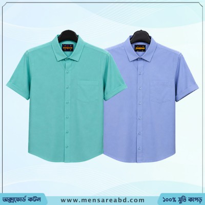Oxford Cotton Half Shirt