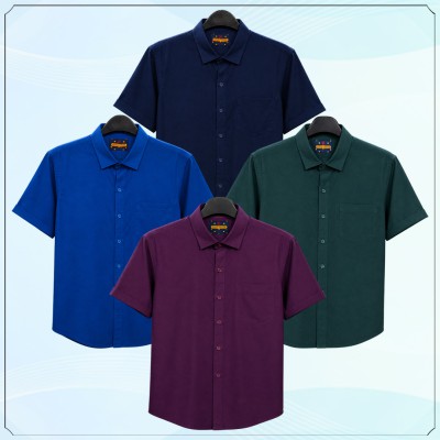 Oxford Cotton Half Shirt