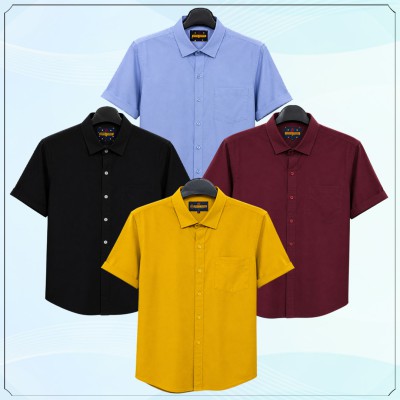 Oxford Cotton Half Shirt