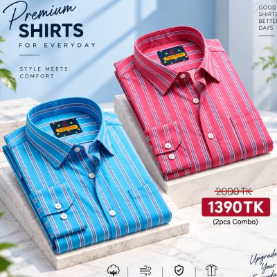 Cotton Stripe Shirt