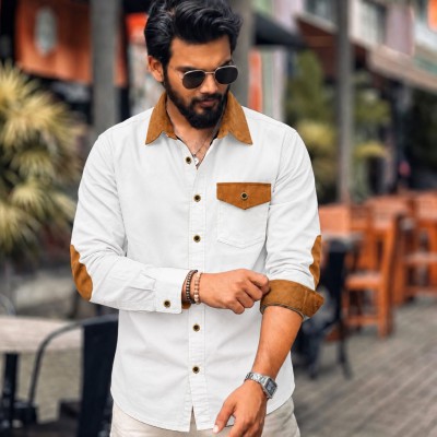 Contrast Design Denim